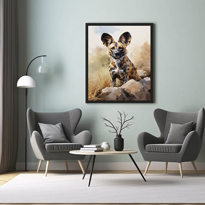 African Wild Dogs Safari Prints, Safari Animal, Wildlife Art, Animal Print, Poster