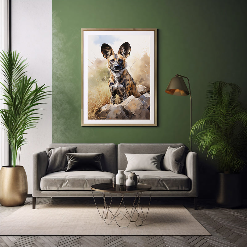 African Wild Dogs Safari Prints, Safari Animal, Wildlife Art, Animal Print, Poster