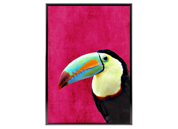 Toucan Tropical Bird Poster Print, Animal Wall Art Home Decor