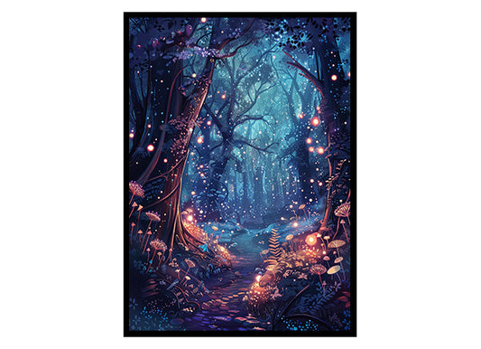 Whimsical Creatures Wall Print Wall Art Decor Poster Print