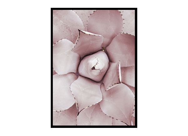 Pink Cactus Poster Print, Cactus Wall Art Home Decor Print