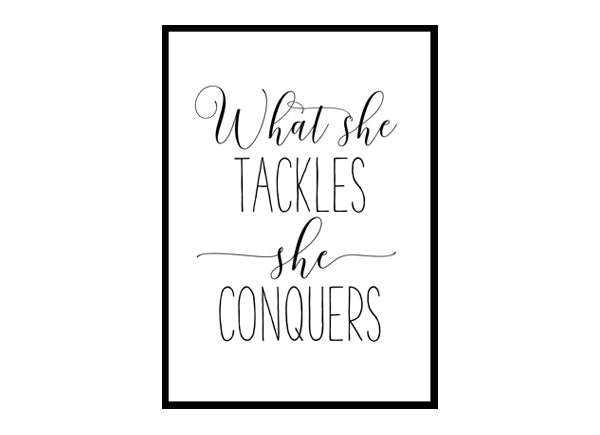 "Female Empowerment" Girls Quote Poster Print
