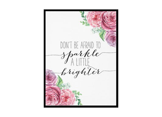 Girl Bedroom Art Girl Nursery Wall Decor Inspiring Art Inspirational Wall Art Print Girls Room Poster Print