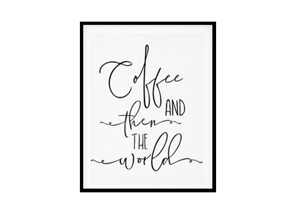Coffee Home Decor Print Kitchen Wall Art Poster Print