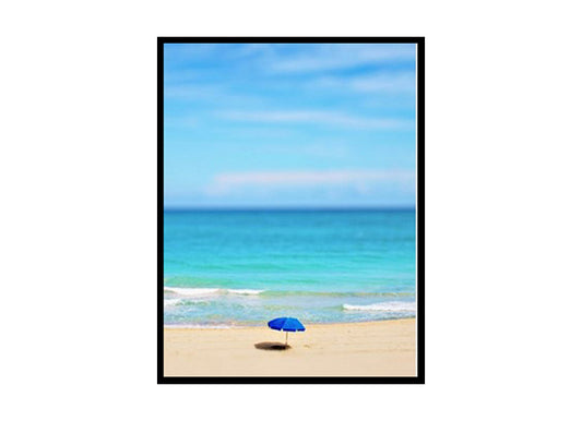 Beach Landscape Art Ocean, Sea, Beach Poster Print