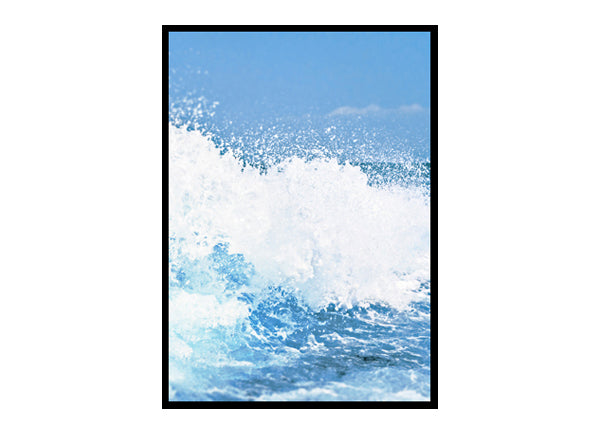 Coastal Ocean Waves Ocean, Sea, Beach Poster Print