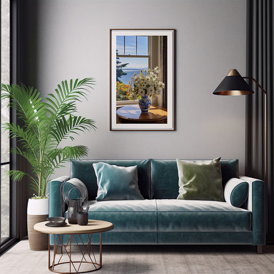 Chrysalis Flower Prints Floral Elegance, Flower Wall Art Decor Print