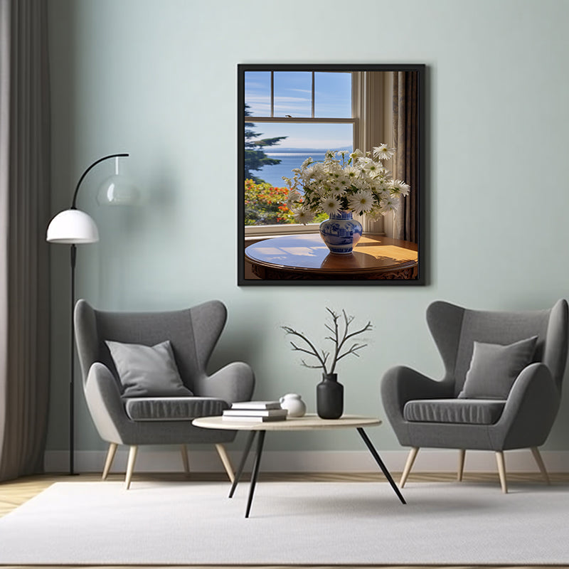 Chrysalis Flower Prints Floral Elegance, Flower Wall Art Decor Print