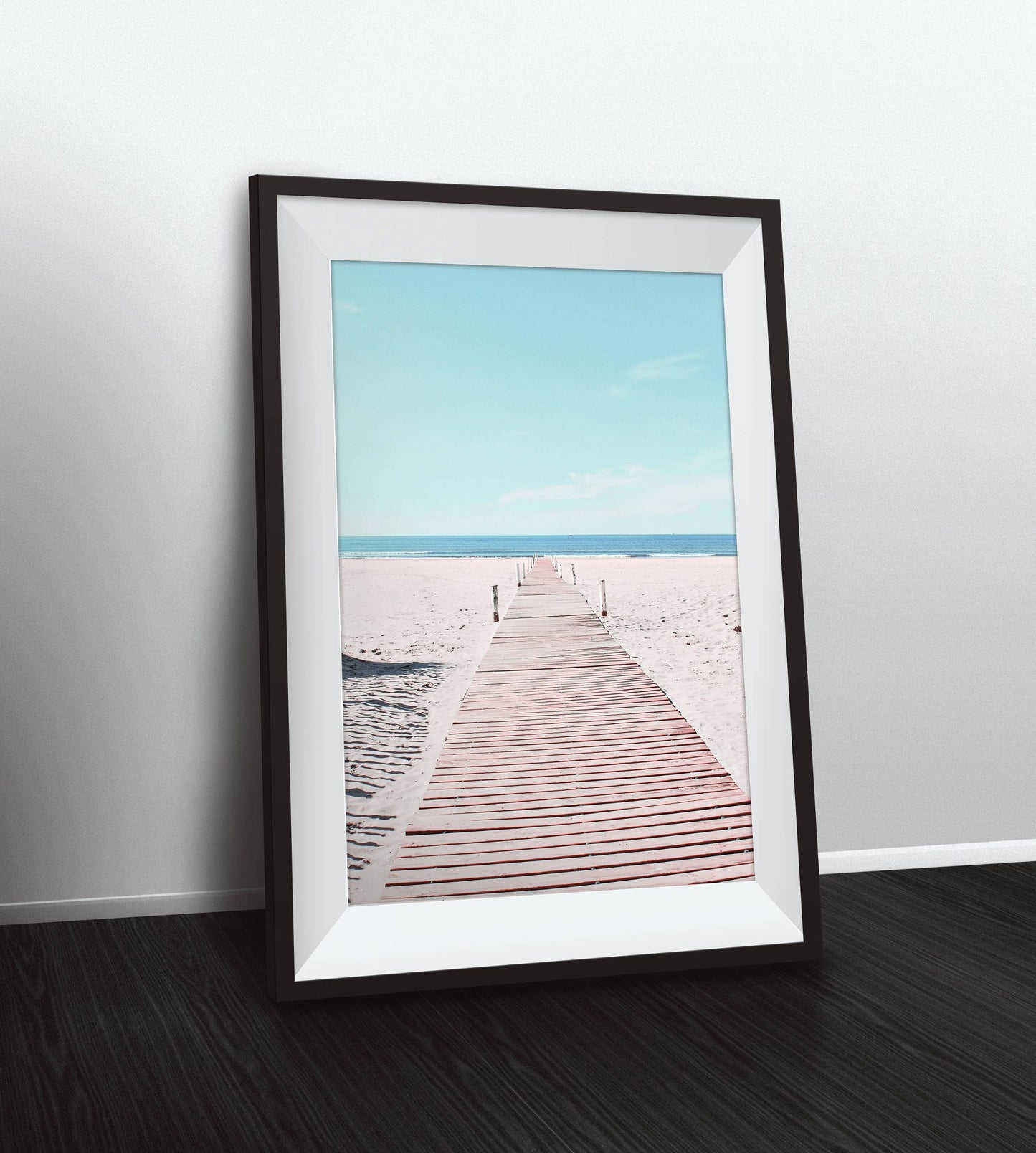 Beach Art, Beach Decor, Light Yellow Decor, Beach Photo, Home Decor Print
