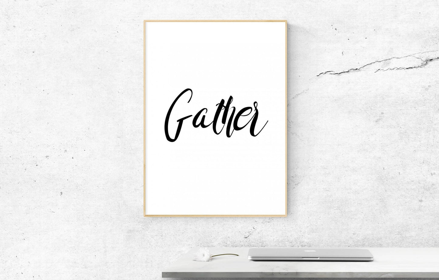 Gather Printable Signs, Kitchen Signs Decor, Printable Wall Art, Home Decor Print
