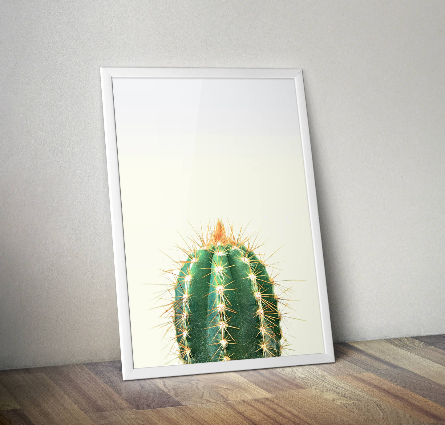Large Cactus Print, Cactus Wall Art Download, Cactus Poster, Home Decor Print