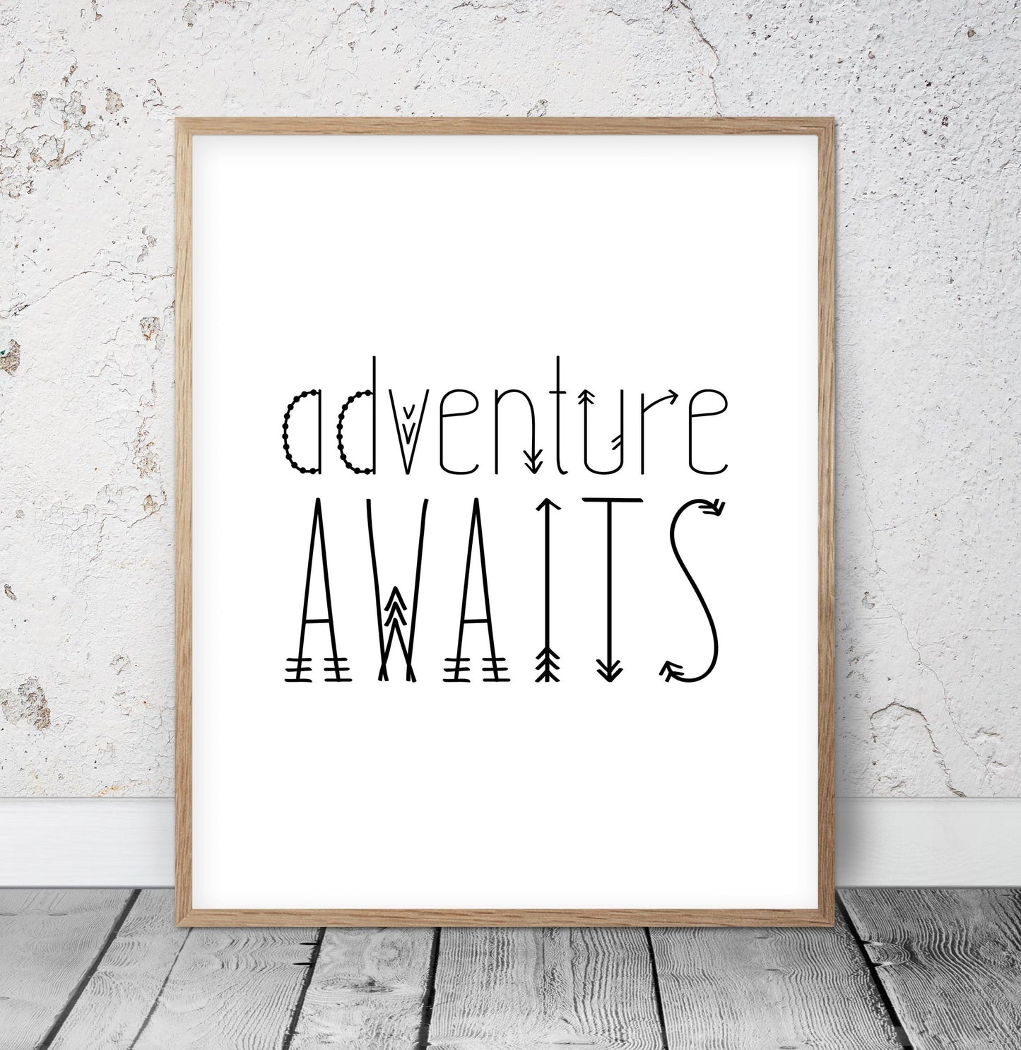 Adventure Awaits Wall Art, Kids Prints, Baby Wall Art, Childrens Wall Art