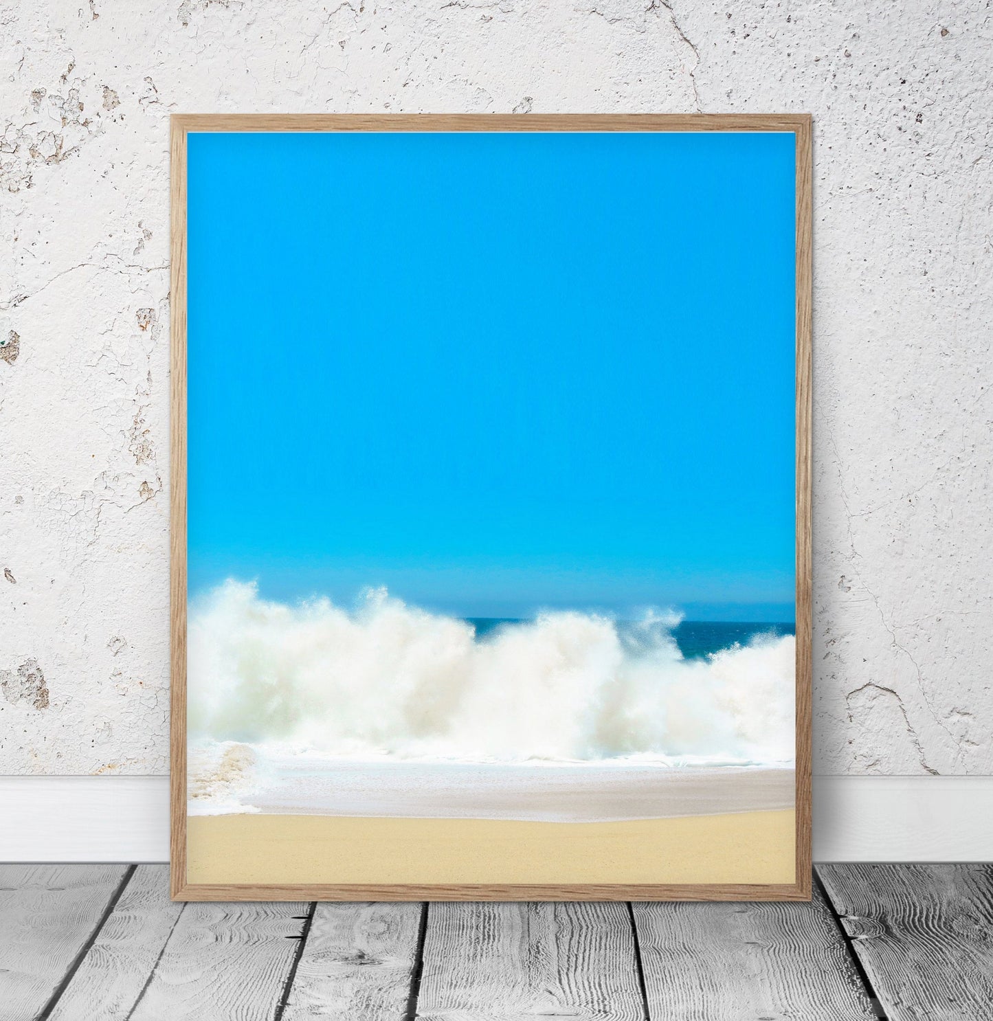 Beach Print Art,Ocean Waves Decor, Coastal Wall Art,Ocean Water Print,Home