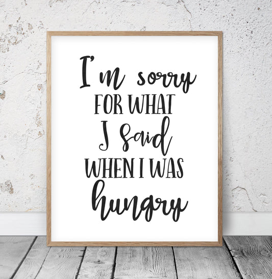 Kitchen Printable Art, Kitchen Digital Prints, Quote, Kitchen Home Decor Print