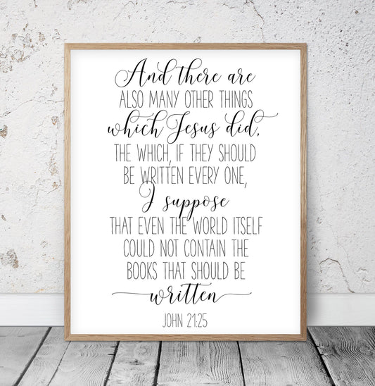 1 John, Bible Verse Prints, Kids Room Decor, Scripture Wall Art, Christian Gifts, Bible Verse Prints