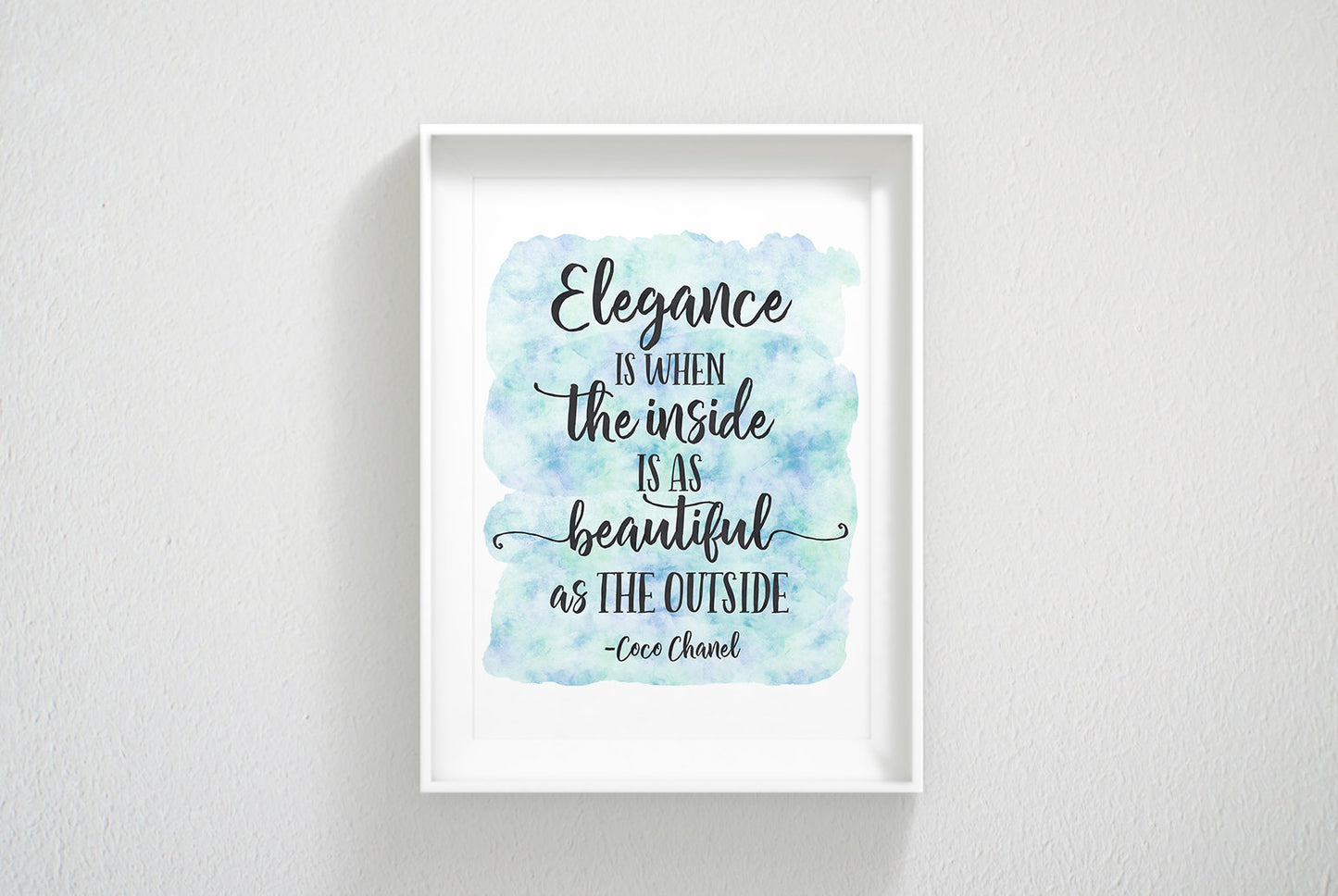 Coco Chanel Quotes, Girls Room Decor, Chanel Printable Wall Art, Fashion Quotes