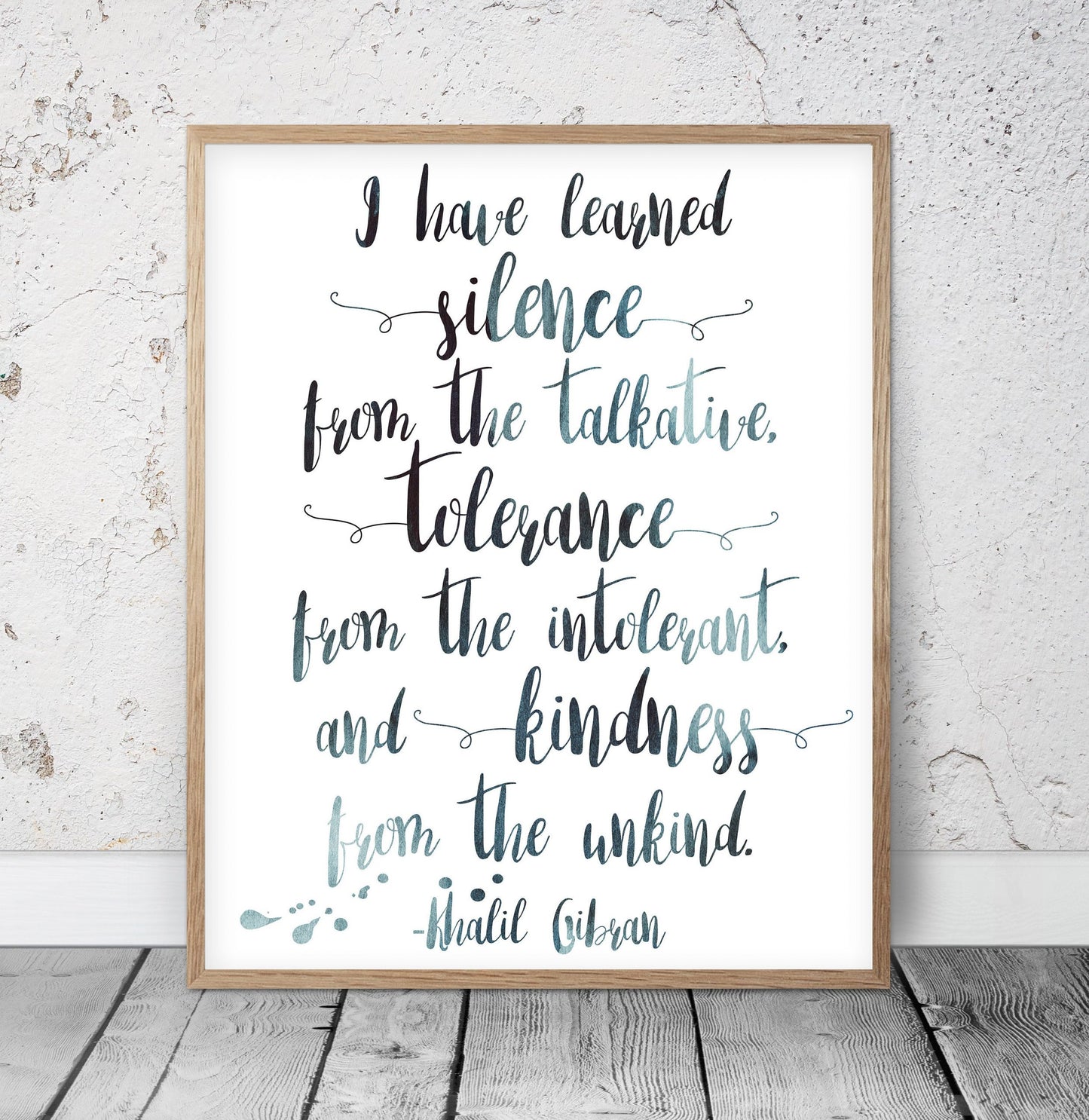 Khalil Gibran Poem, Poetry Print,Kahlil Gibran Quotes,Inspirational Quotes Art