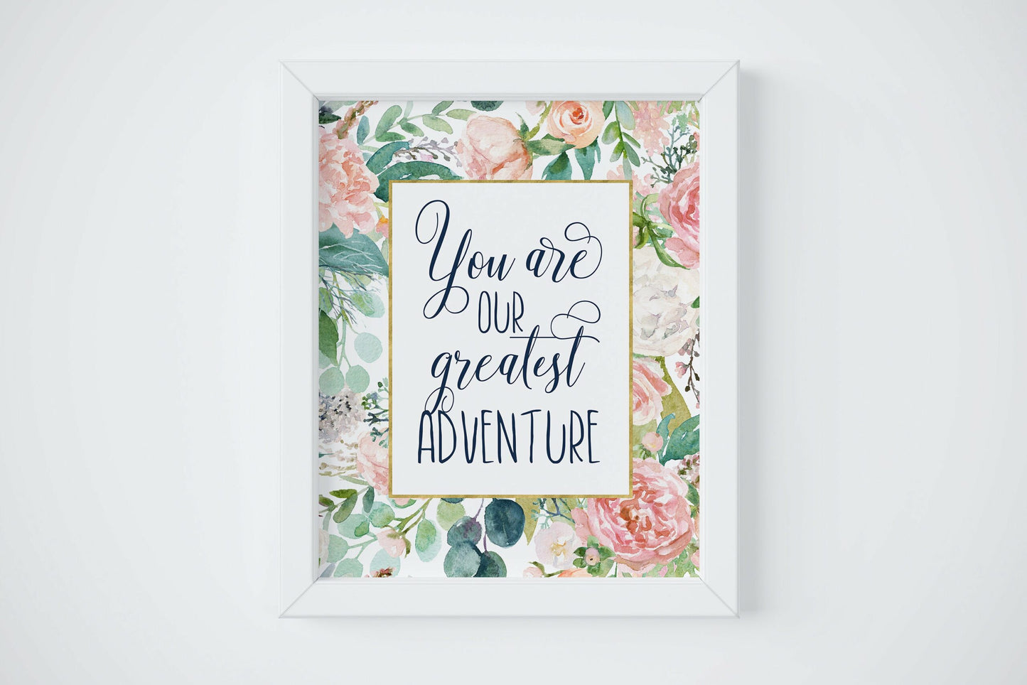 You Are Our Greatest Adventure, , Girls Nursery Print Wall Art, Girls Room Decor