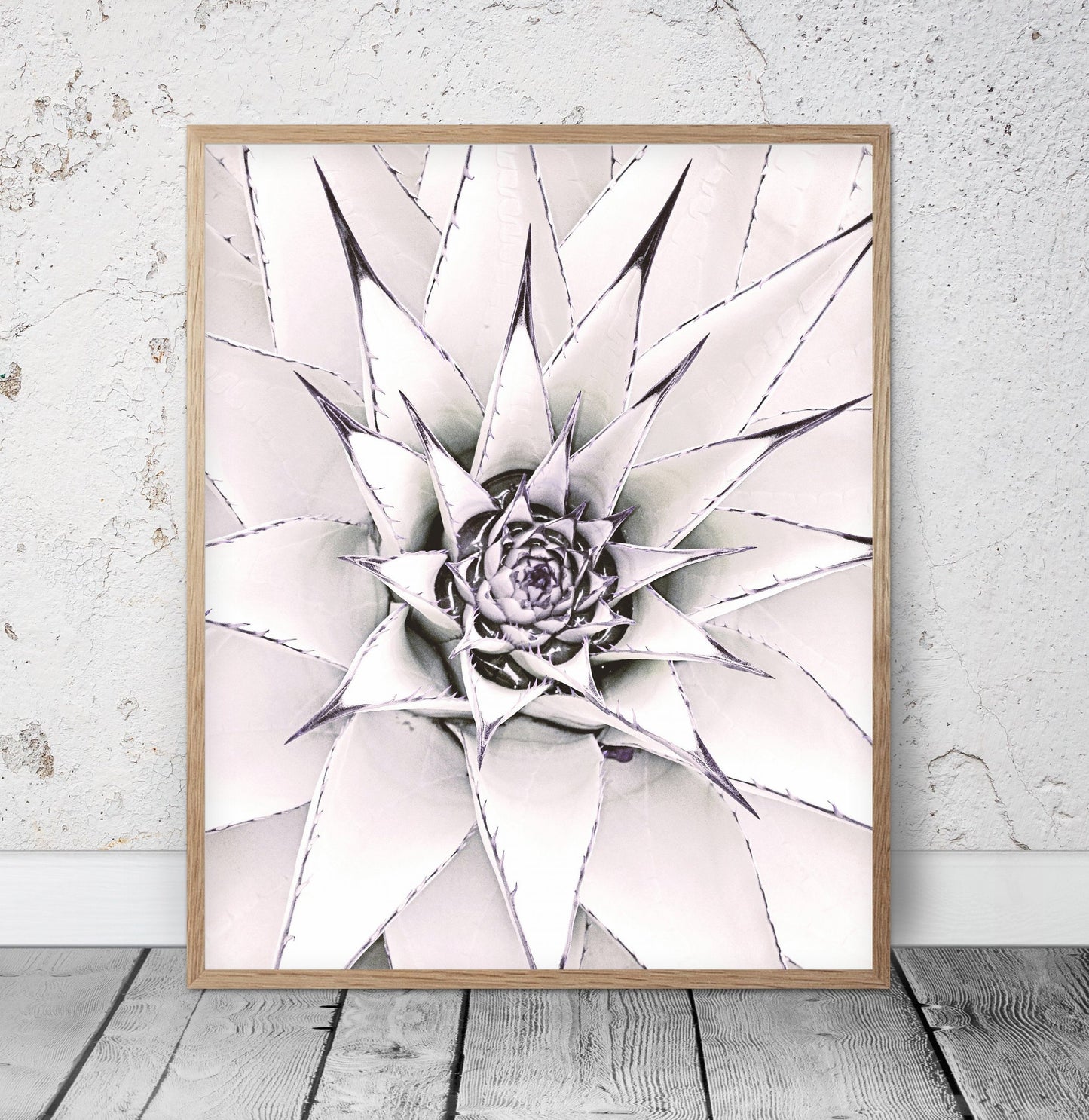 White Cactus Decor,Succulent Wall Art,Succulents and Cacti,Home Decor Print