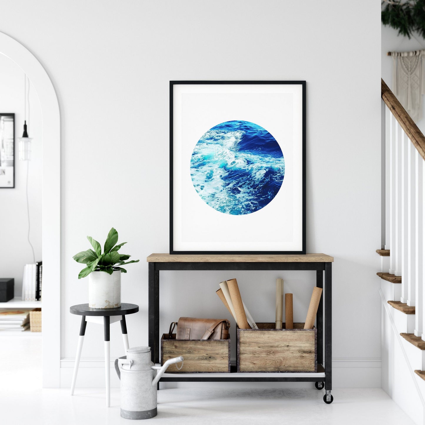 Aqua Print, Sea Wall Art , Aqua Wall Art, Blue Wall Art, Surf Art, Home Decor Print