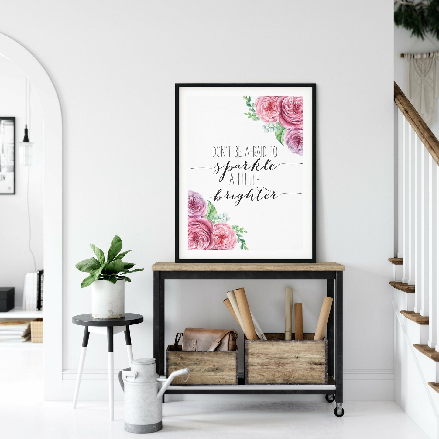 Girl Bedroom Art Girl Nursery Wall Decor Inspiring Art Inspirational Wall Art Print
