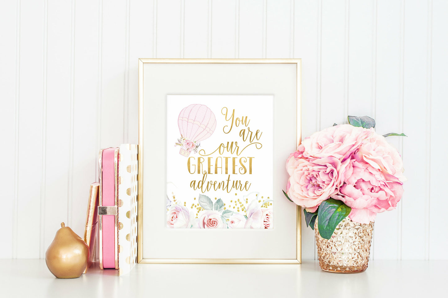 You Are Our Greatest Adventure Printable Nursery Wall Art,Nursery Decor Girl