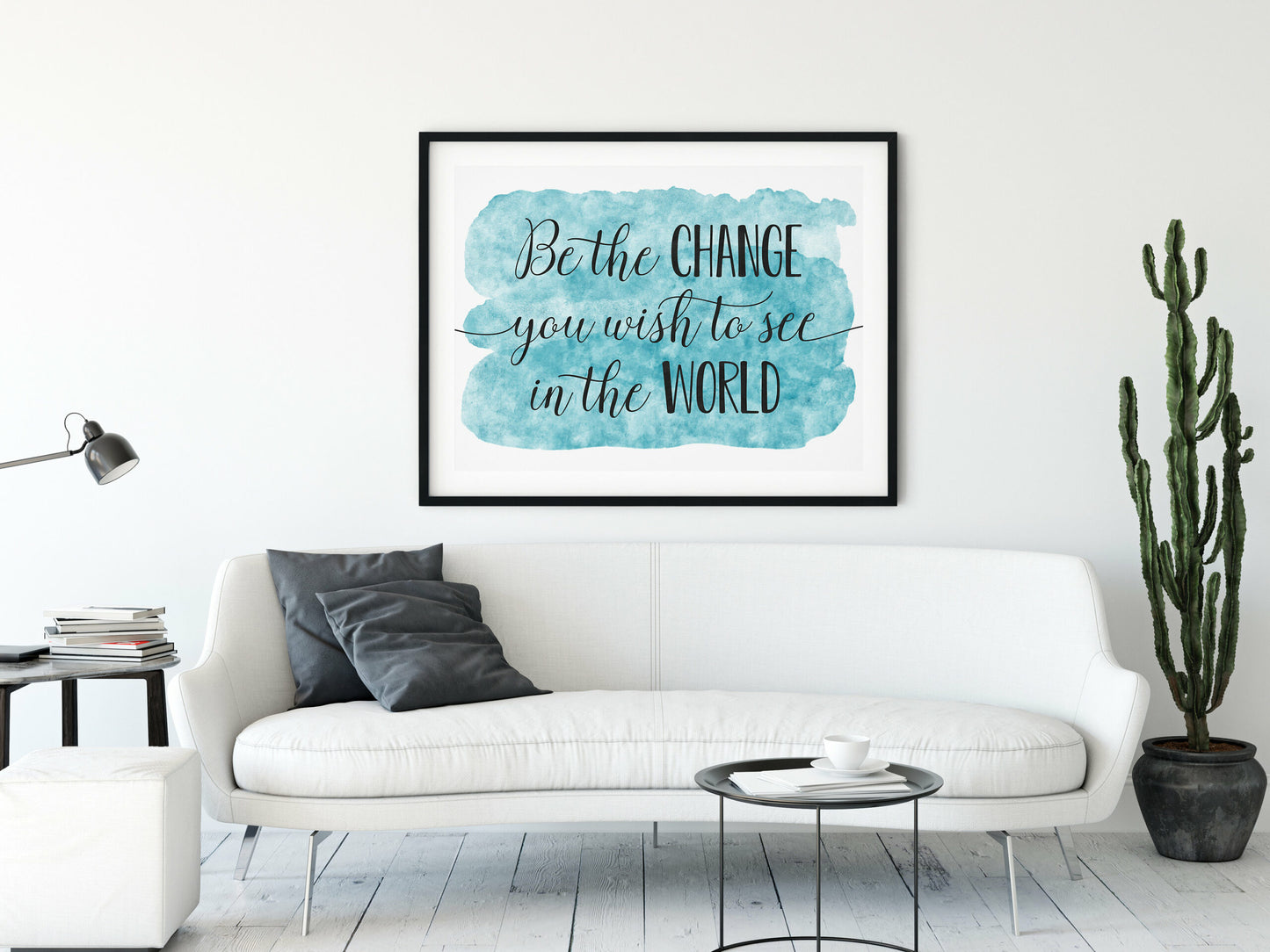 Be The Change You Wish To See In The World, Mahatma Gandhi Quotes,Wall Art