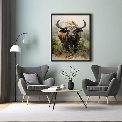 Into the Wild African Buffalo Safari, Jungle Animal, Wild Animal, Animal Print, Poster