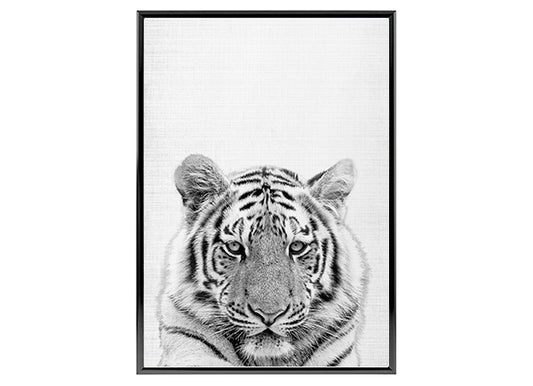 Tiger Poster Print, Safari Animal Art Home Decor