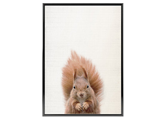 Squirrel Poster Print, Animal Wall Art Home Decor