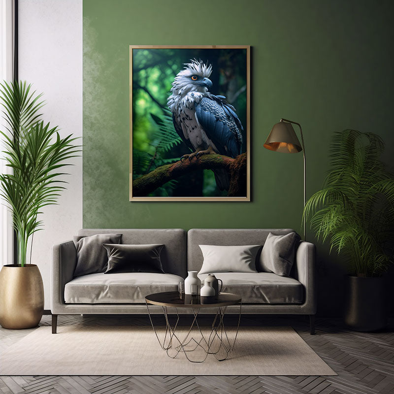 Harpy Eagle Print Bird Print Tropical Birds Wall Art Parrot Print Bird Poster
