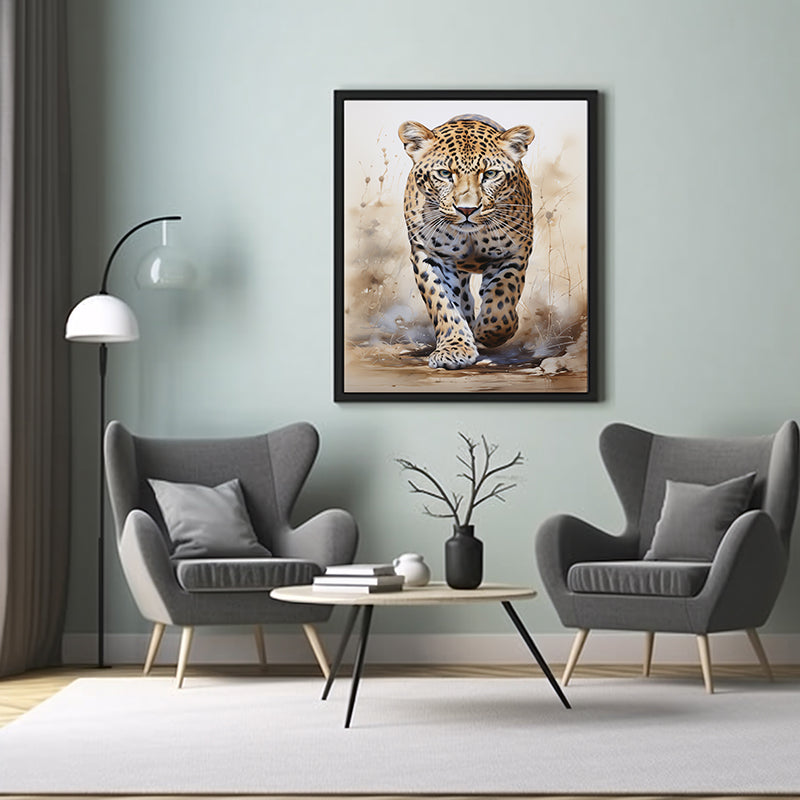 Wildlife Leopard Art Prints, Safari Animal, Jungle Print, PosterArt Poster