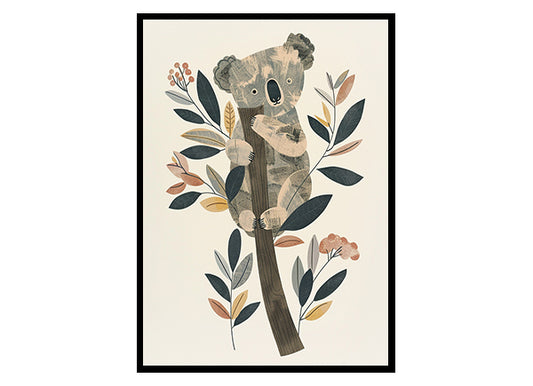 Koala Nursery Home Wall Decor Art Poster Print