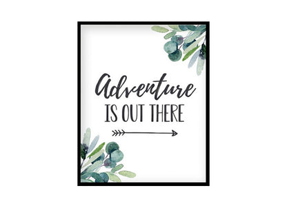 "Thank Heaven For Little Boys" Boys Nursery Poster Print