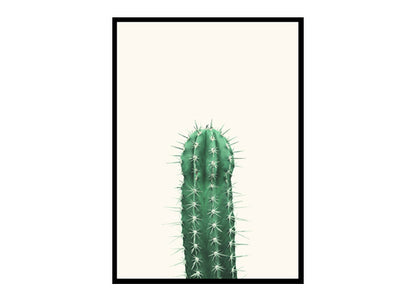 Cactus Botanical Poster Print, Wall Art Home Decor