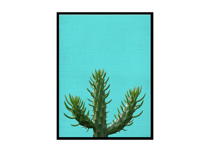 Cactus Poster Print, Cacti Plant Photo, Home Wall Decor