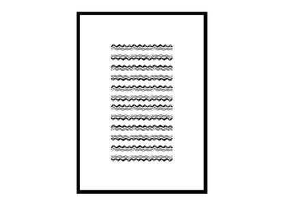 Modernist Abstract Art Minimalist Modern Art Poster Print