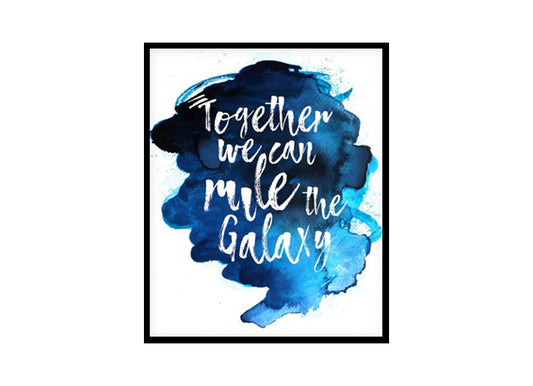 Movie Motivational Quotes  Childrens Nursery Room Poster Print