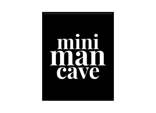 "Mini Man Cave" Childrens Nursery Room Poster Print