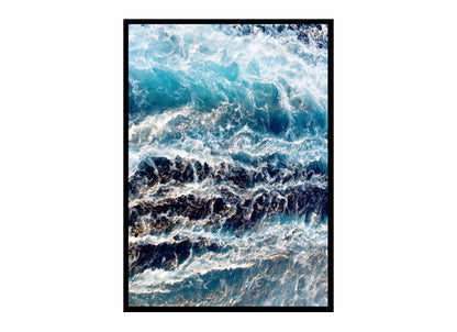 Ocean Waves Ocean, Sea, Beach Poster Print