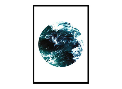 Ocean Waves, Home D?or Ocean, Sea, Beach Poster Print
