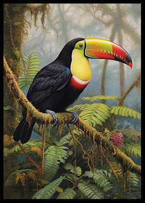 Tropical Wall Print,Toucan Print,Tropical Birds Wall Art,Toucan Print,Bird Print