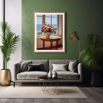 Vase of Dreams Chrysalis Flower Art Prints , Flower Wall Art Decor Print
