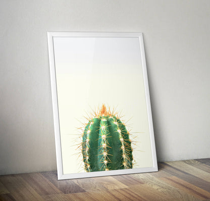Large Cactus Print, Cactus Wall Art Download, Cactus Poster, Home Decor Print