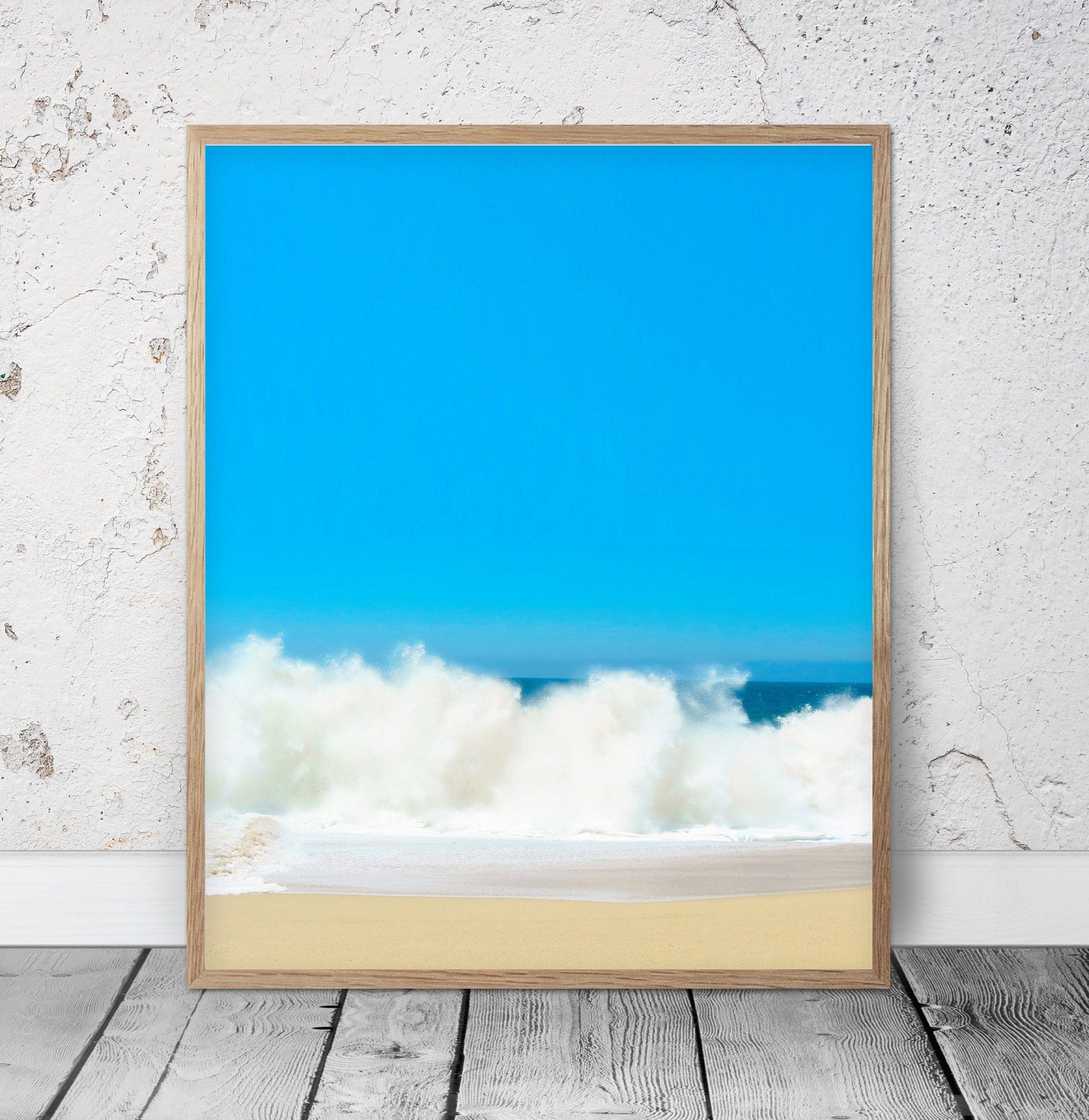 Beach Print Art,Ocean Waves Decor, Coastal Wall Art,Ocean Water Print,Home