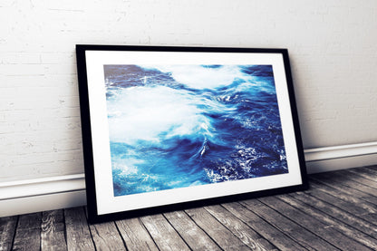 Beach Print, Ocean Waves Decor, Coastal Wall Art,Ocean Water Print, Home Decor