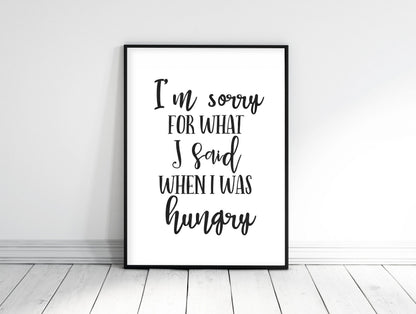 Kitchen Printable Art, Kitchen Digital Prints, Quote, Kitchen Home Decor Print