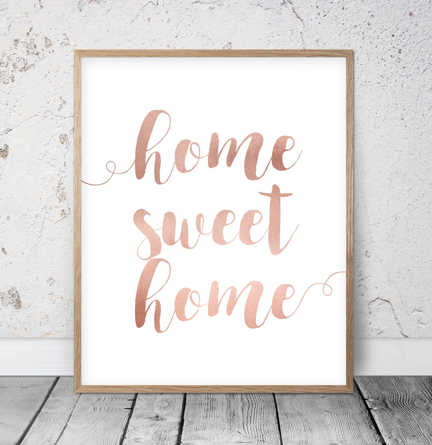 Typography Poster, Home Sweet Home, Printable Art, Girl Quotes Room Decor