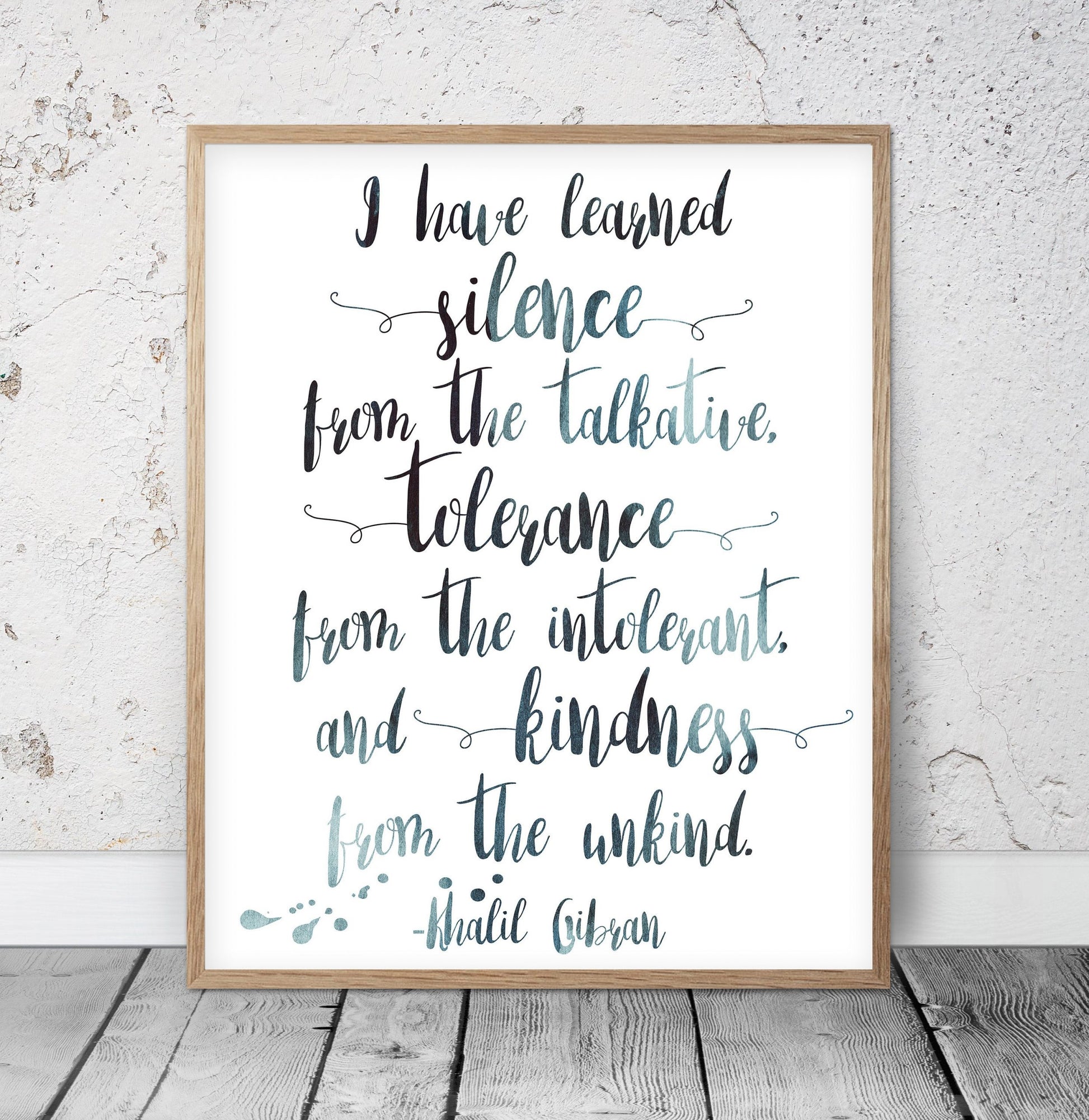 Khalil Gibran Poem, Poetry Print,Kahlil Gibran Quotes,Inspirational Quotes Art