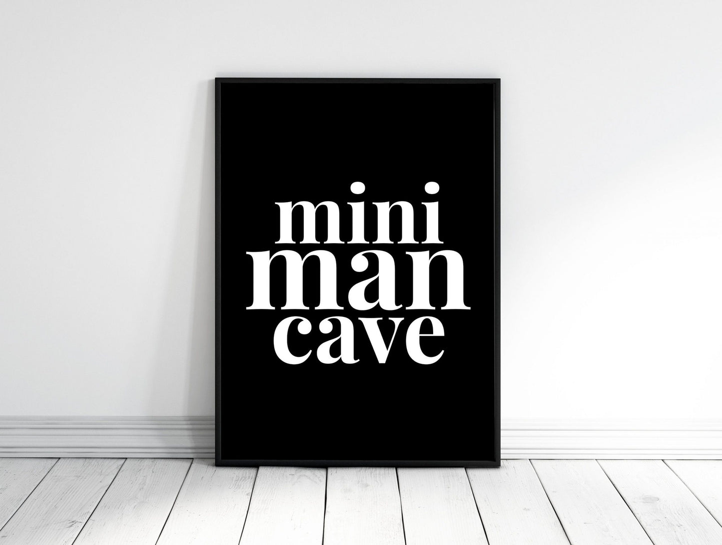 Mini Man Cave, Nursery Boy Wall Art, Kids Room Decor, Boys Room Decor Prints